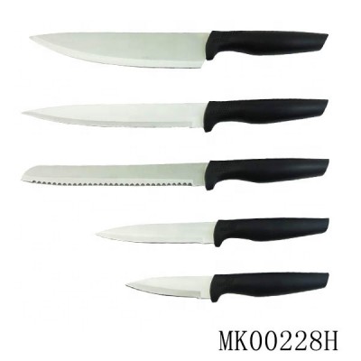 HOT SALE 5PCS STAINLESS STEEL KITCHEN KNIFE SET